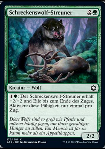Schreckenswolf-Streuner FOIL (Dire Wolf Prowler)